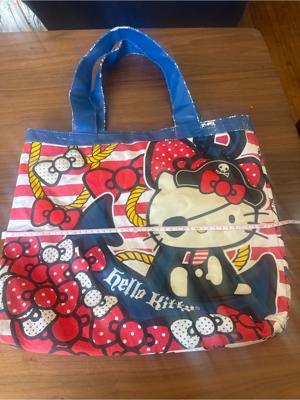 Official Hello Kitty by Sanrio x Loungefly pirate tote 2011